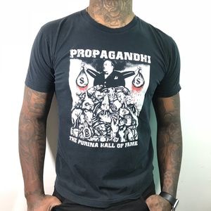 Propagandhi 100% cotton tee size large